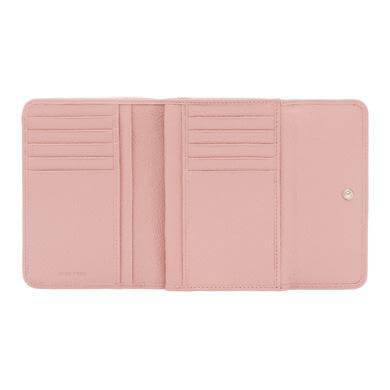 2017新作入荷 MIU MIU ミュウミュウスーパーコピー b大リボン×３つ折り中財布×ピンク 最新作